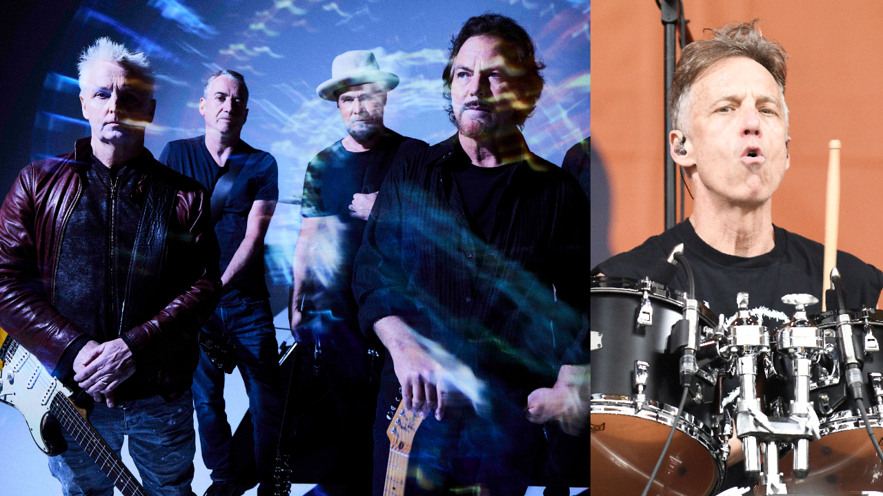 Pearl Jam and ex-drummer Matt Cameron