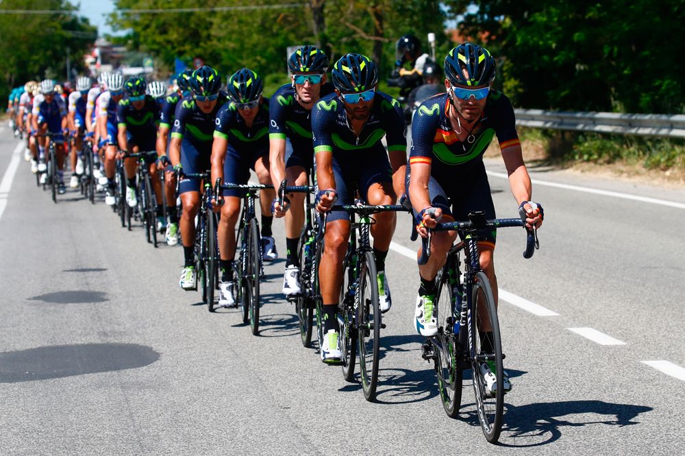 Movistar set the pace for Nairo Quintana