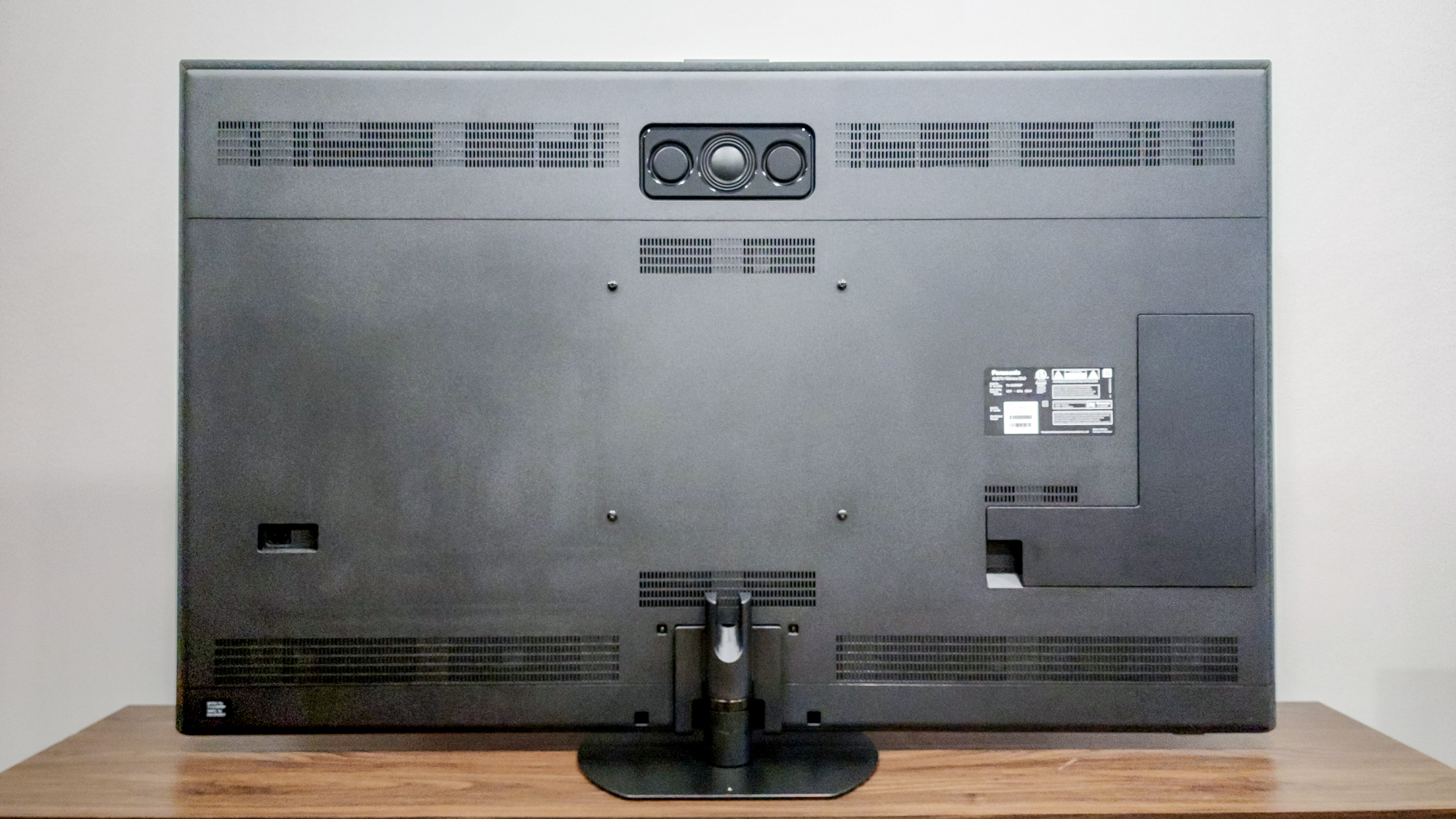 The back of a Panasonic Z95B OLED TV.
