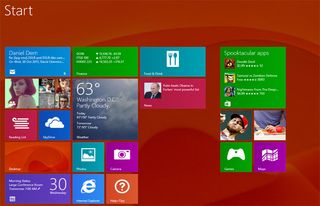 Windows 8.1 Review Start Screen 2