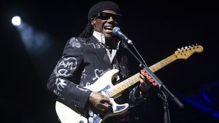 Nile Rodgers with CHIC performs on stage at Fremantle Prison on October 27, 2023 in Perth, Australia