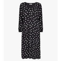 Polka Dot Midi Dress - £79 at Ro&amp;Zo