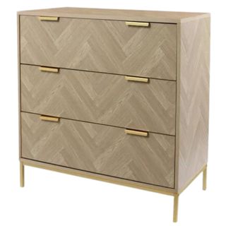 Eumyviv Modern 3-Drawers Dresser