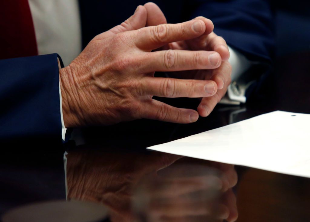 President Trump&amp;#039;s hands