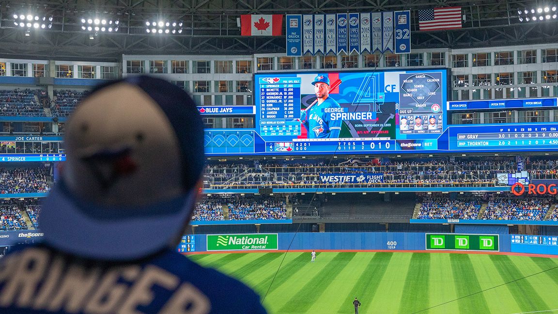 Blue Jays revamp Rogers Centre for 2022 with new scoreboard