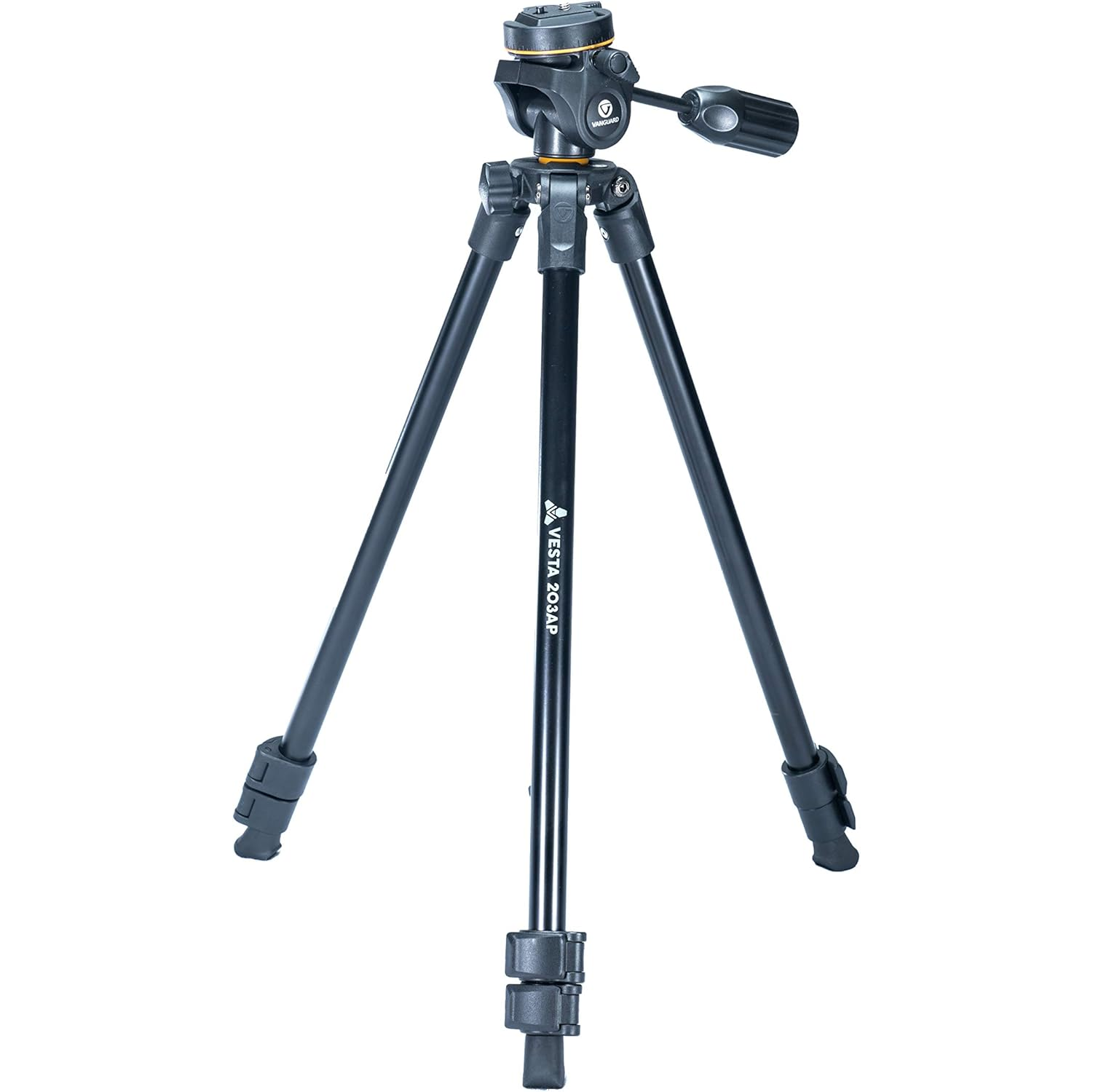 Vanguard Vesta 203AP tripod in a white square