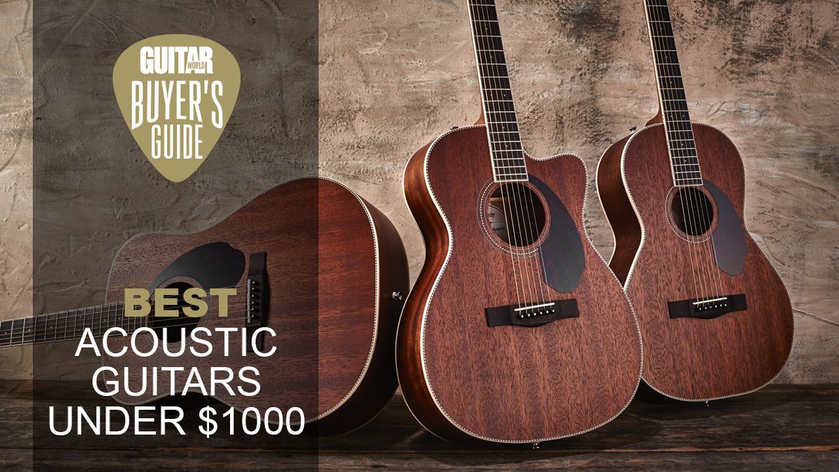 Best acoustic guitars under ,000 2023: get great tone for less