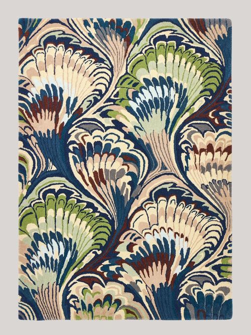 Luxe Marble Wool Cut Pile Rug