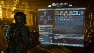 Dead Space remake inventory