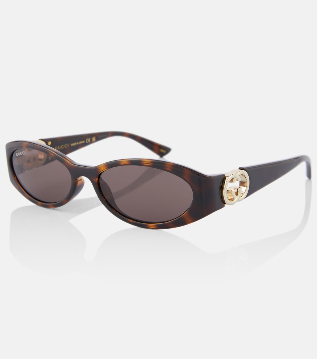 Interlocking G Oval Sunglasses