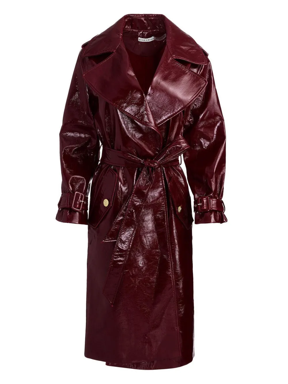 Alice + Olivia Nevada Trench Coat | S