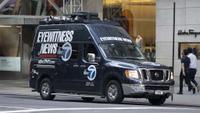 New York, NY, USA - July 9, 2022: An ABC7 Eyewitness News vehicle is seen parked on the 5th Avenue in Midtown Manhattan, New York City.