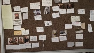 Only Murders in the Building season 4 suspect board