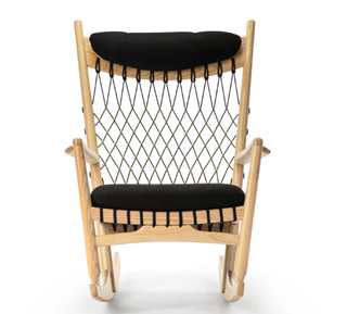 webbed modern rocking chairs