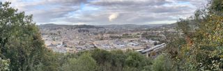 Panoramic photo of Bath taken on the iPhone 15