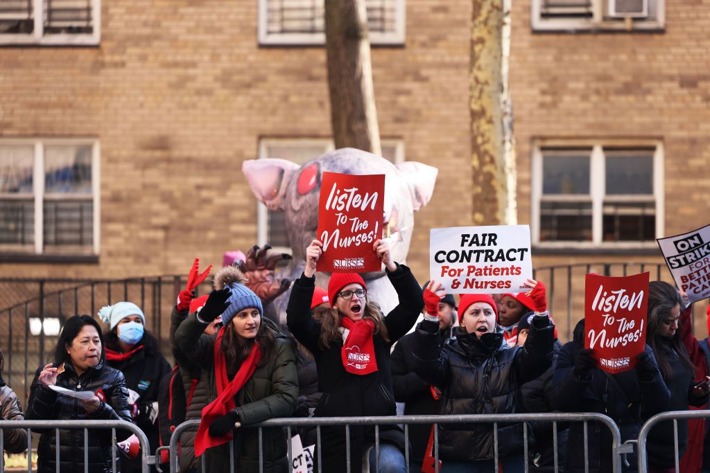 NYC Nurse strike