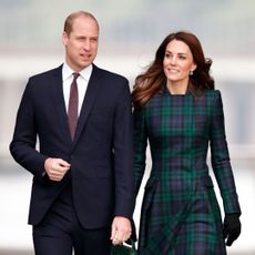 The Prince and Princess of Wales on a visit to Dundee in 2019