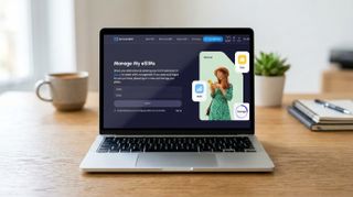 Nomad homepage on a macbook