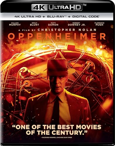 Oppenheimer - 4k Ultra Hd + Blu-Ray + Digital [4k Uhd]