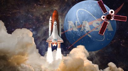 NASA rocket illustration