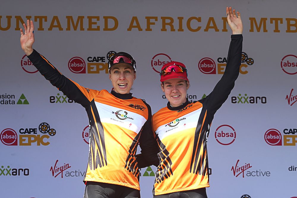 Annika Langvad and Anna van der Breggen lead Cape Epic after stage 1