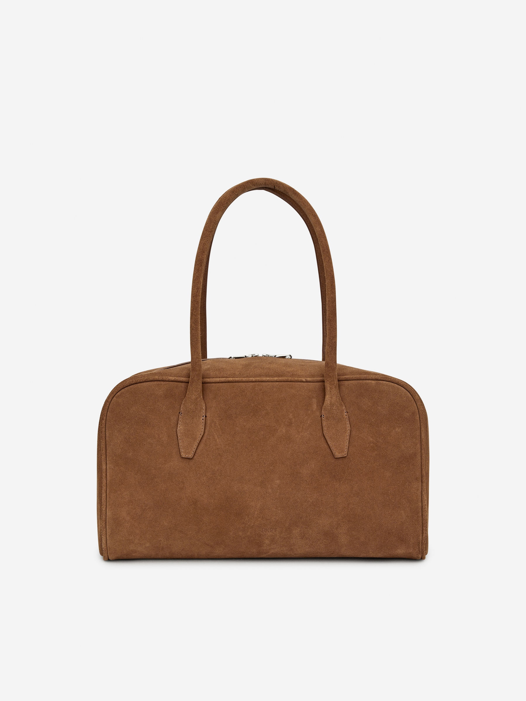 Suede Bowling Bag &amp;ndash; Brown &amp;ndash; Women &amp;ndash; Arket Gb