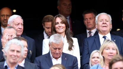 Kate Middleton Zara Blazer: The Princess of Wales attends the Rugby World Cup