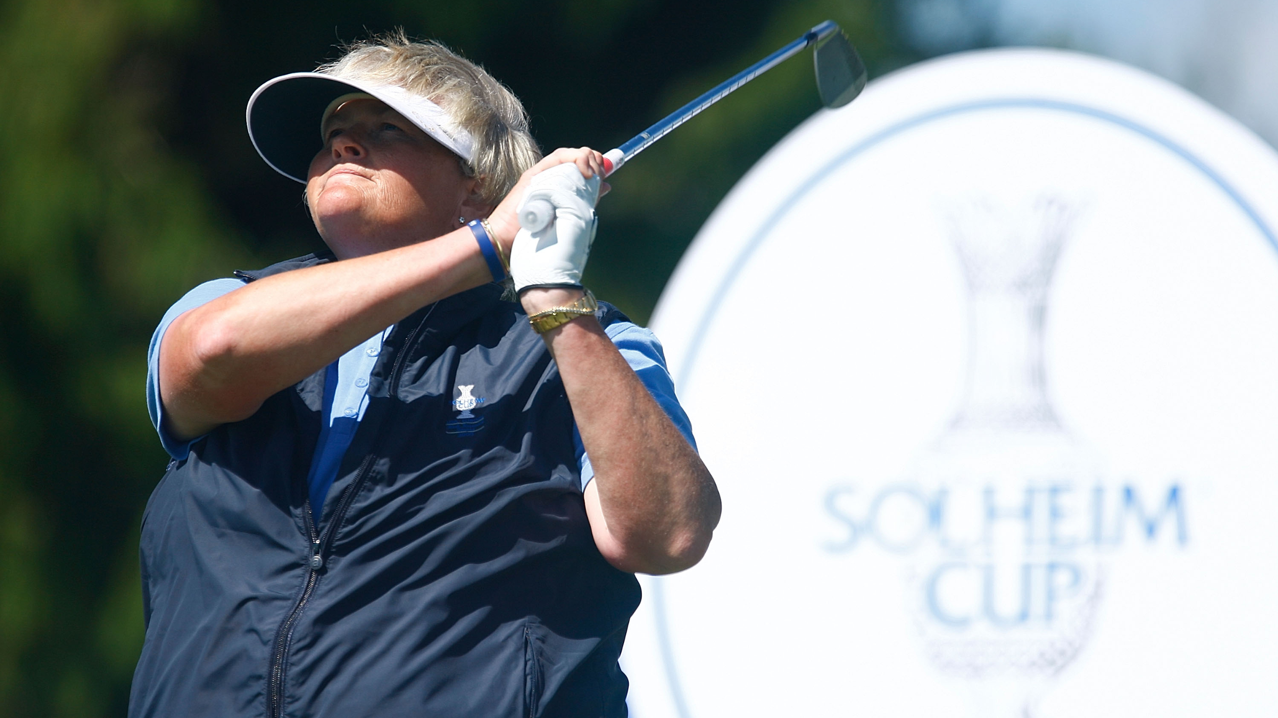 Dame Laura Davies at the Solheim Cup