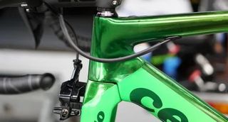 Mark Cavendish's Cervelo S5 at the Tour de France