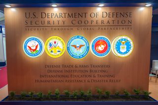Department of Defense sign