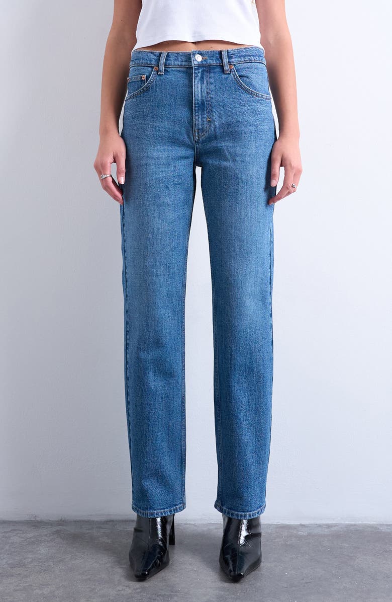 Orson Mid Rise Straight Leg Jeans
