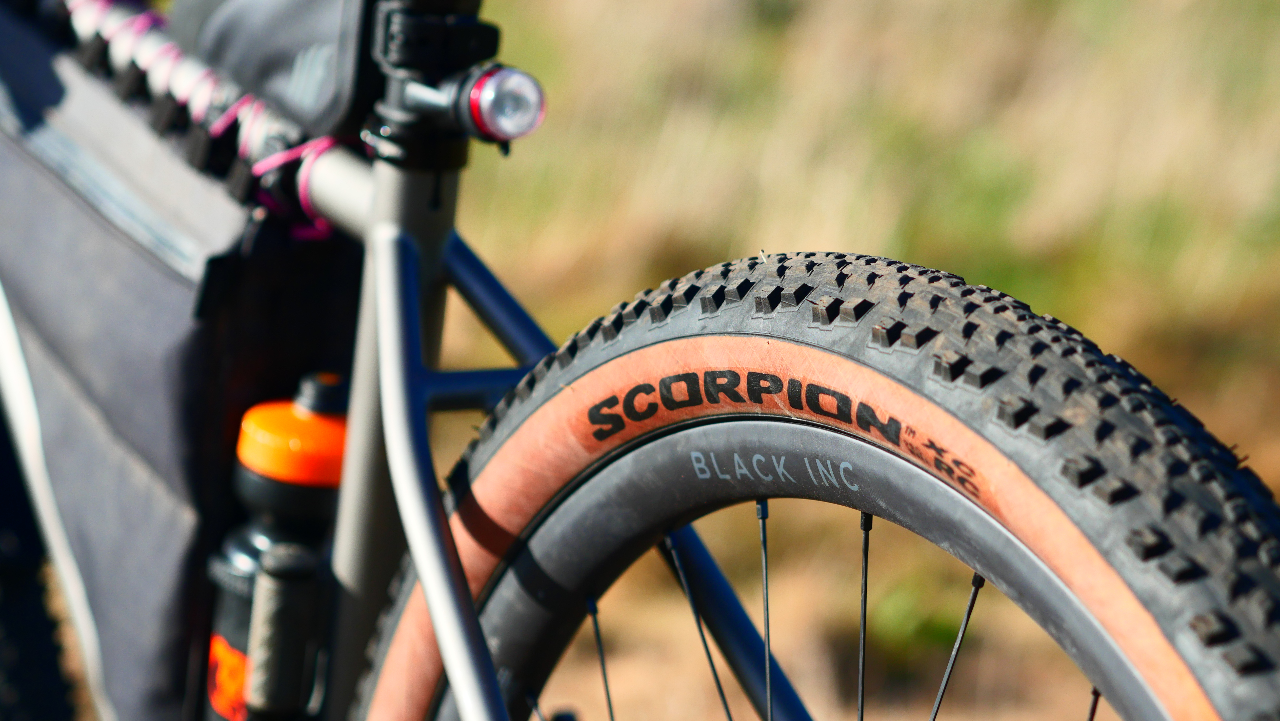 Black Inc wheels fitted with Pirelli Scorpion RC tyre