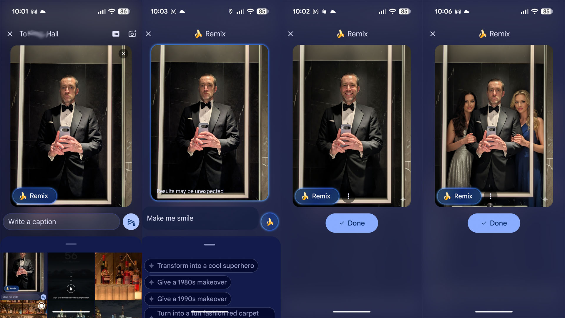 Nano Banana in Google Messages