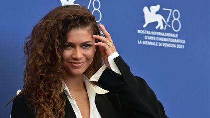 US actress Zendaya attends a photocall for the film "Dune" presented out of competition on September 3, 2021 during the 78th Venice Film Festival at Venice Lido. 