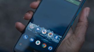 It looks to be running a near-stock version of Google's Android OS