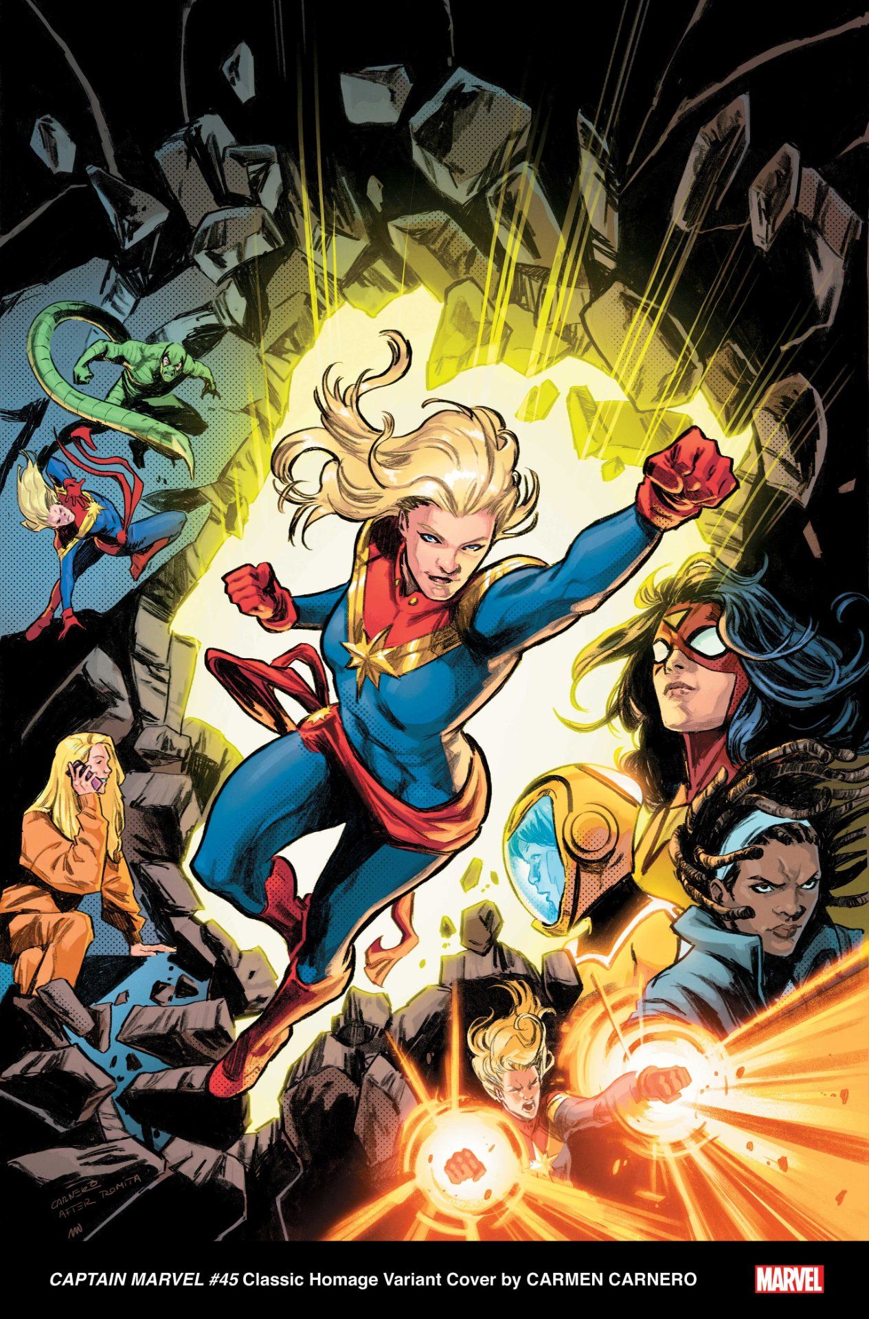 Marvel Classic Homage variant covers