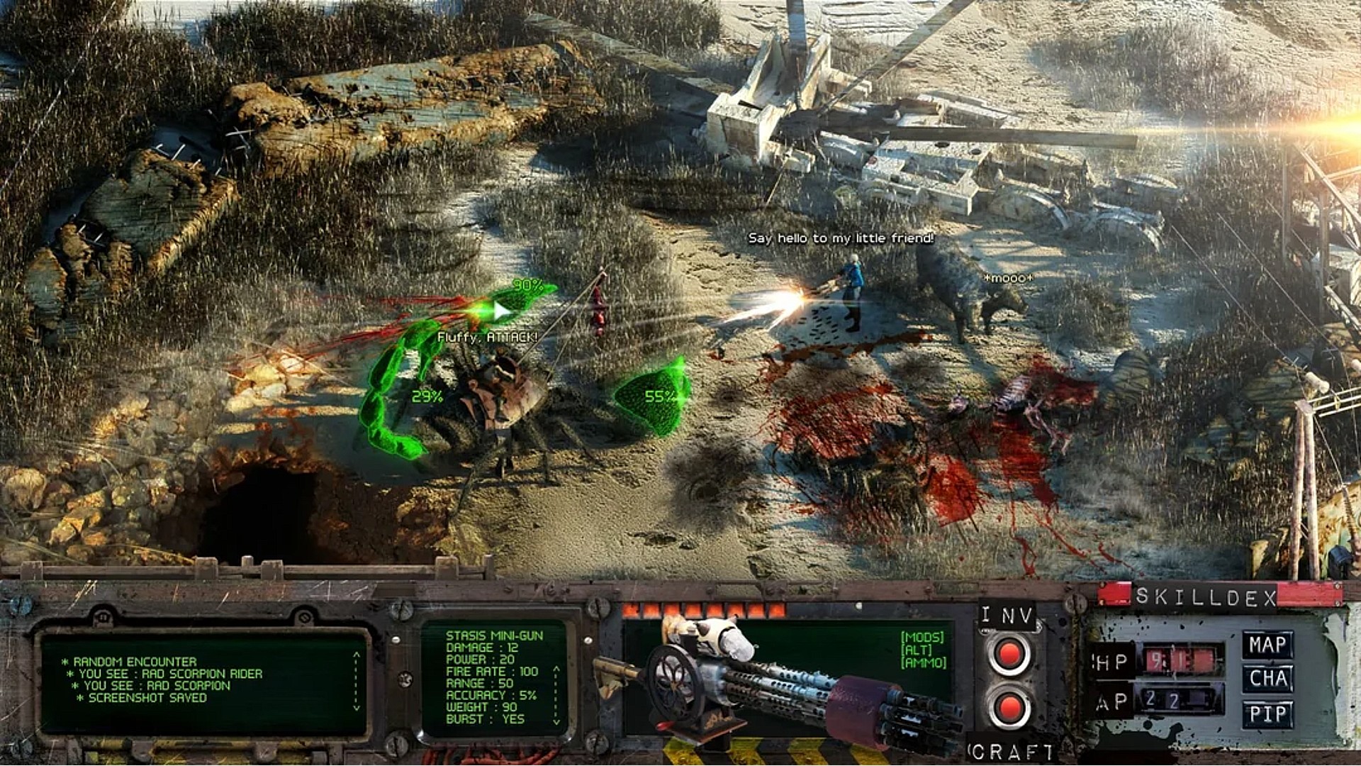 Fallout 4 in isometric screenshots from Reddit