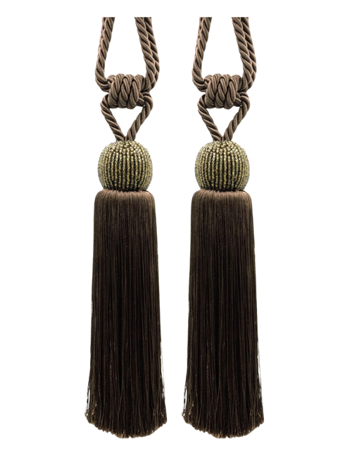 Beaded Tassel Tiebacks