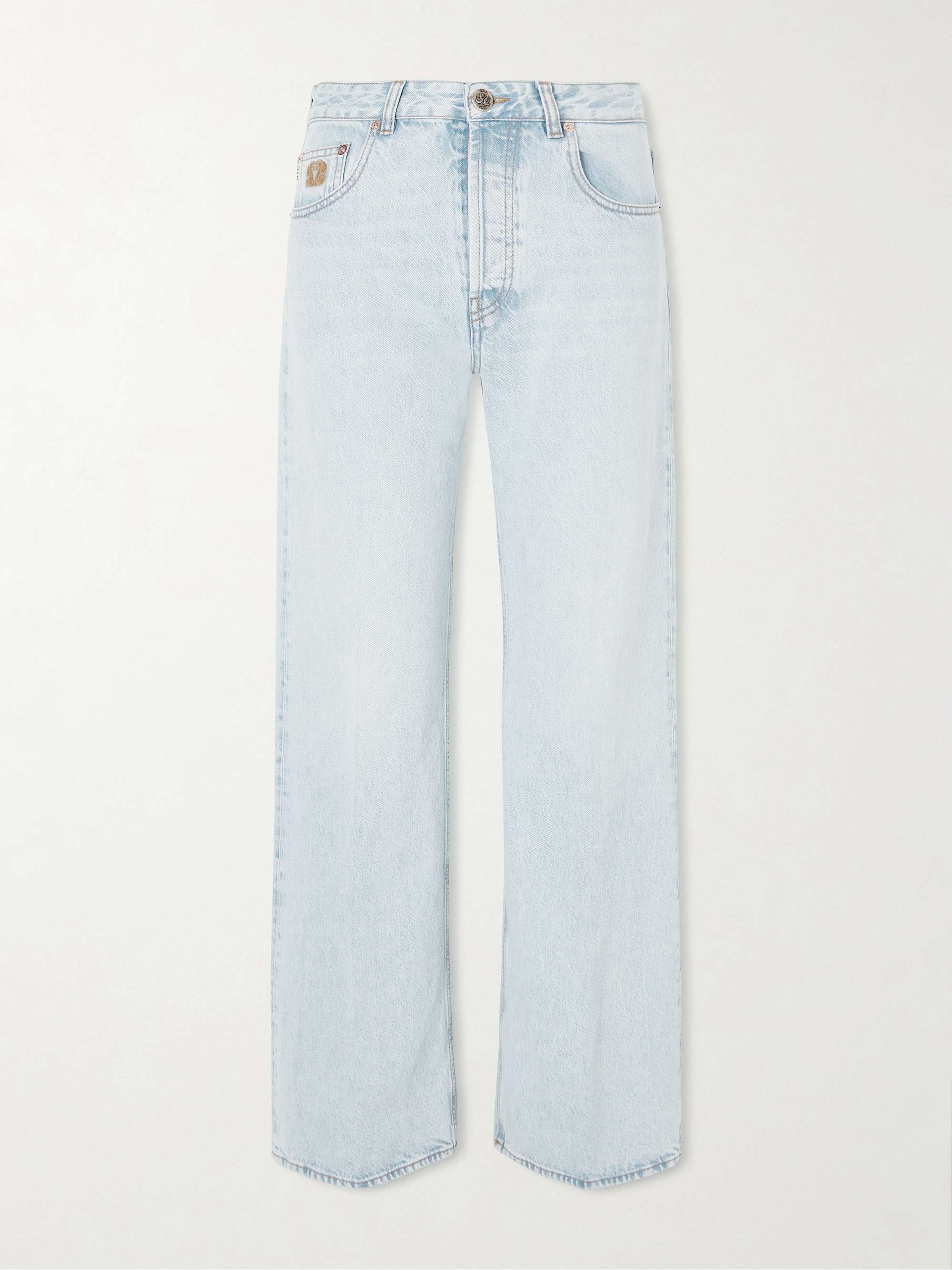 Nariida Maline Mid-Rise Wide-Leg Jeans