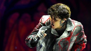 Oli Sykes onstage