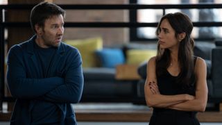 Jennifer Connelly and Joel Edgerton in Dark Matter on Apple TV Plus