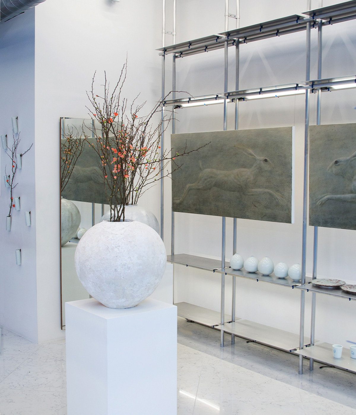 ‘Setting a Hare in the China Shop’ installation view