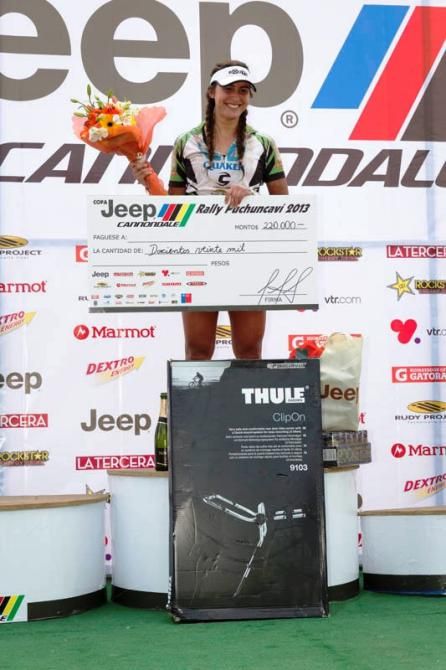 Women's winner Fernanda Castro