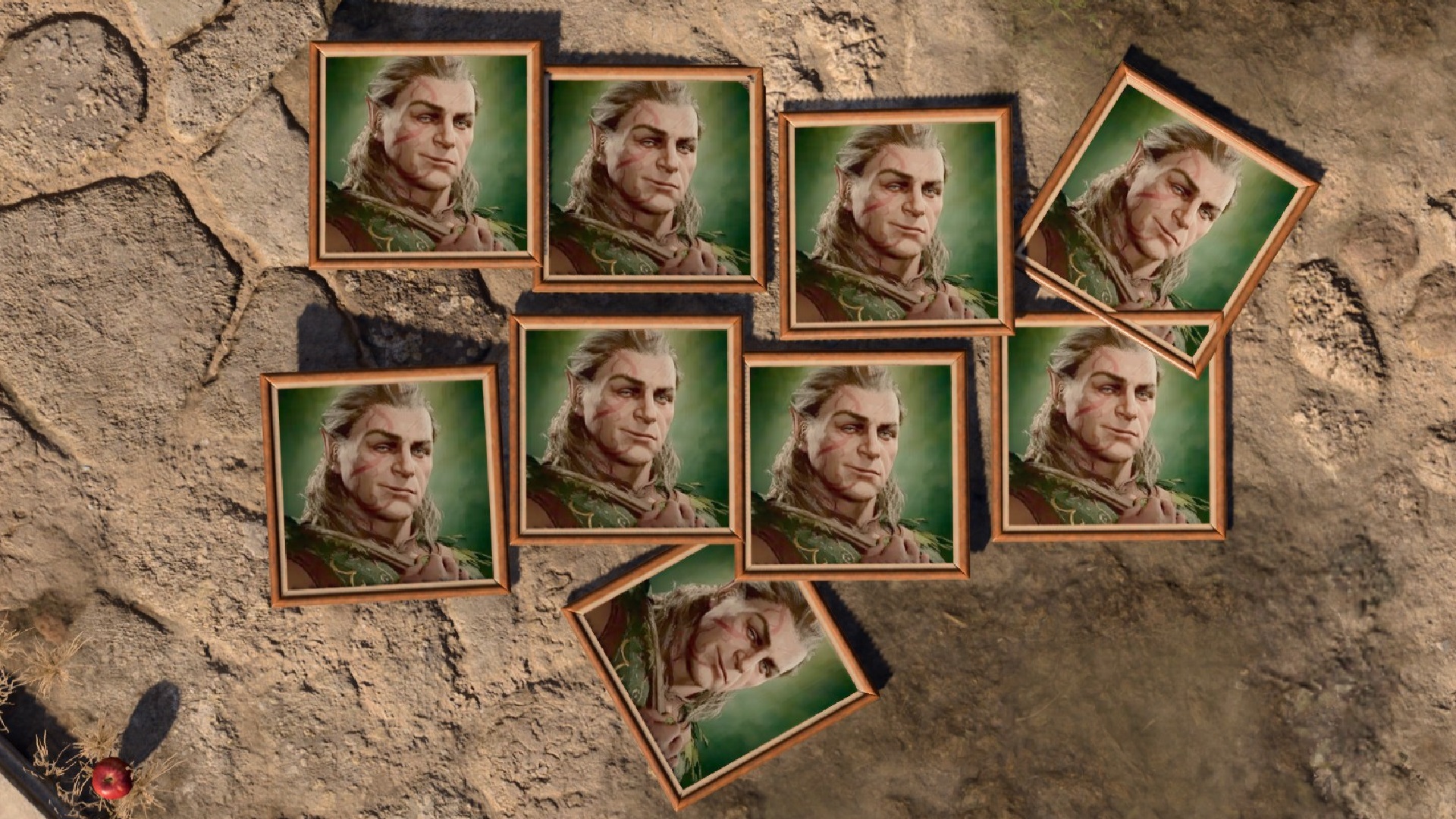  Baldur's Gate 3's NPC painter has a mysterious mind: I asked for a portrait of myself and he gave me 9 paintings of my jacked druid companion instead 