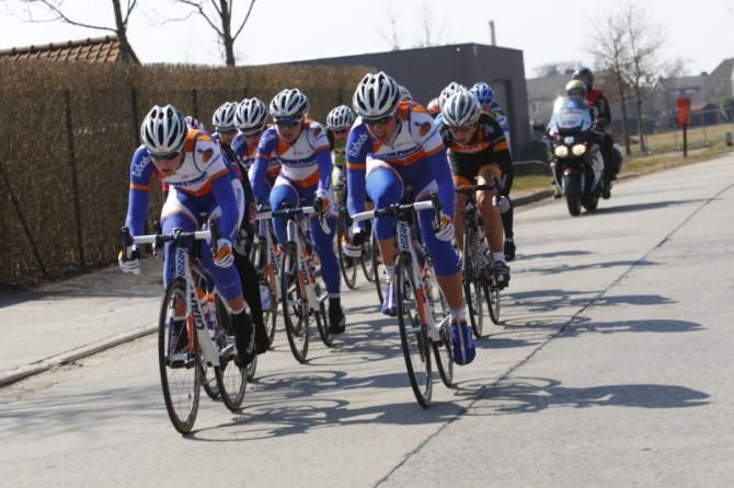 The break hovered around 50 seconds, going up and down slightly during the race