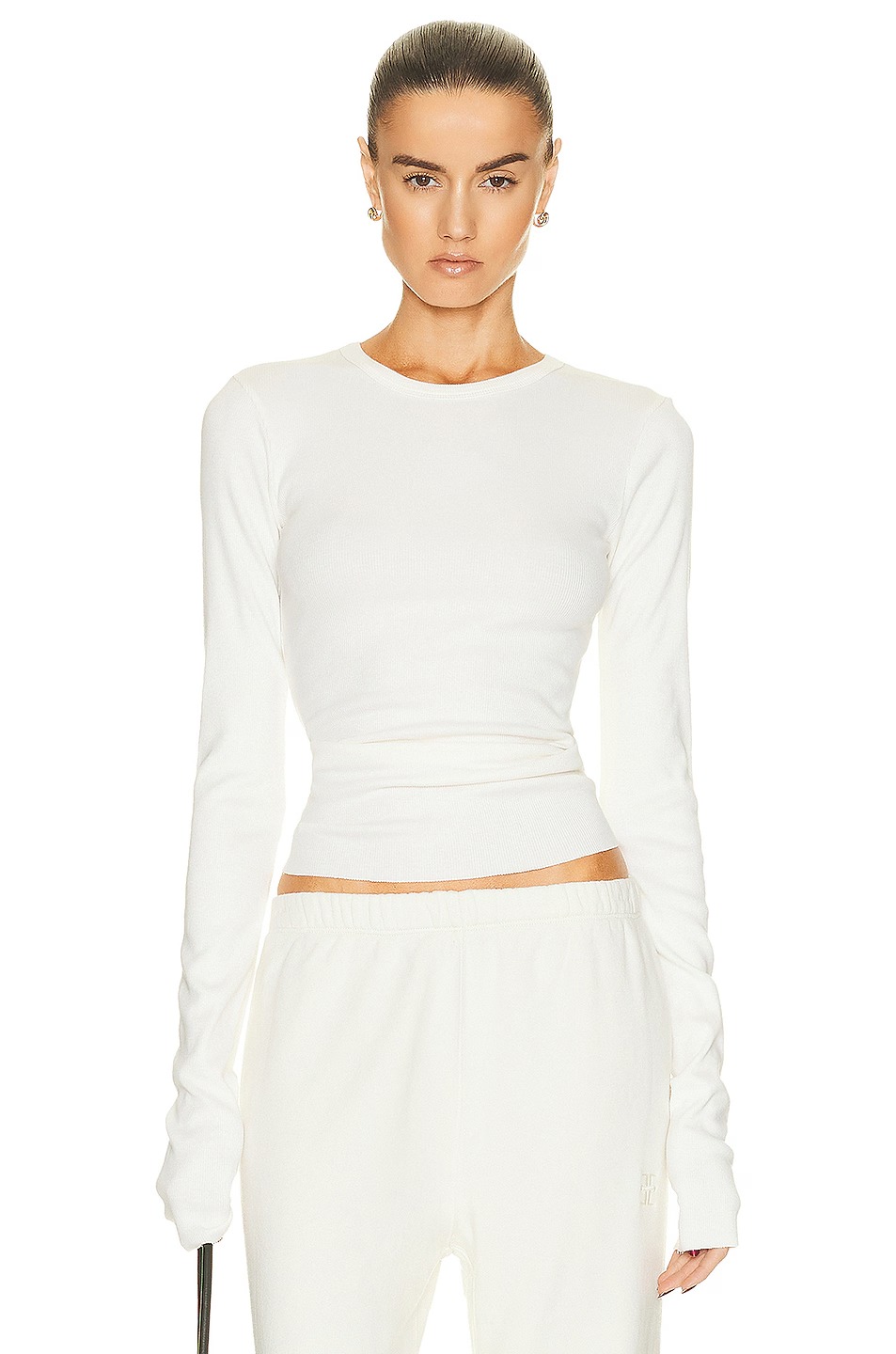 Eterne, Long Sleeve Fitted Top