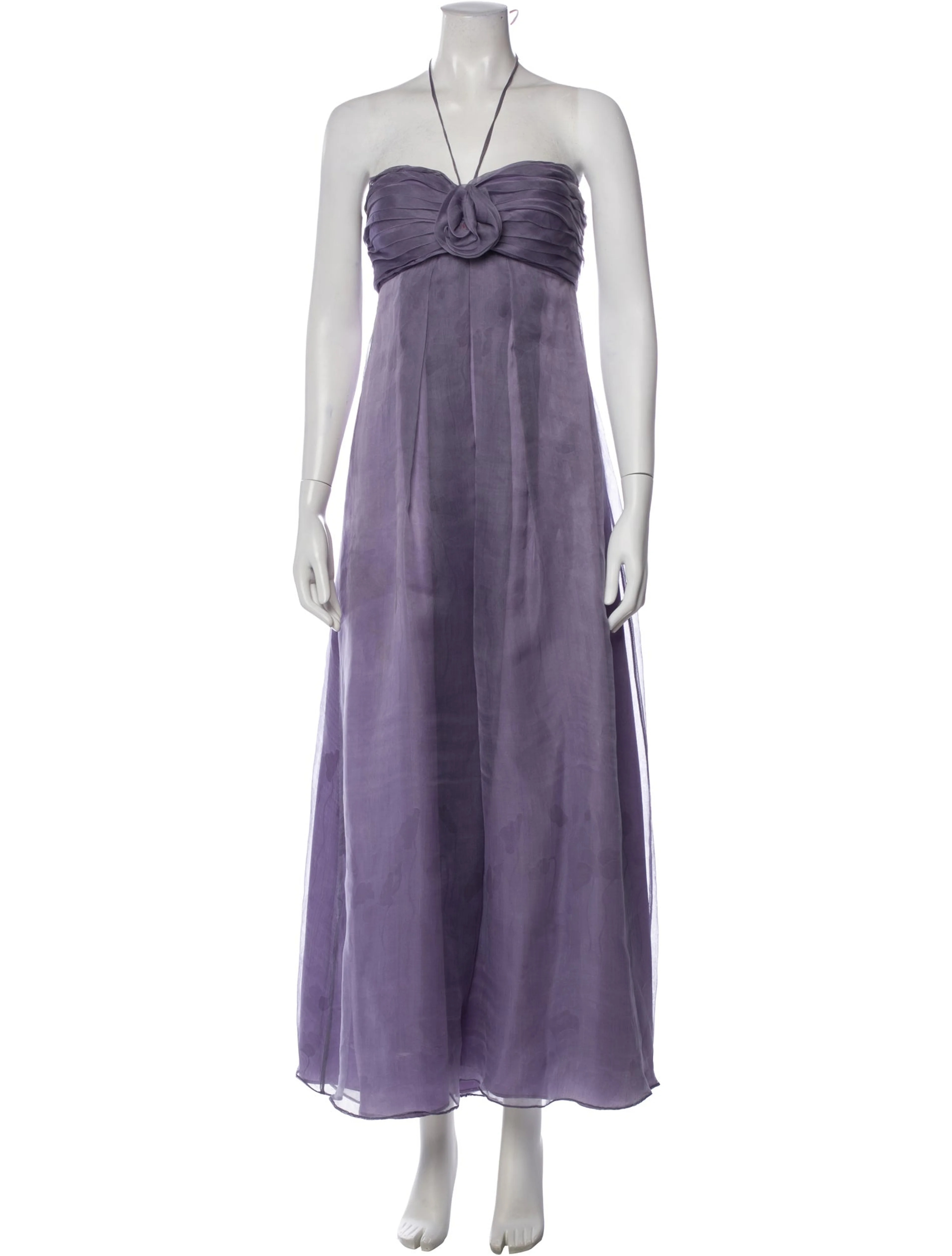Carolina Herrera, Silk Midi Length Dress