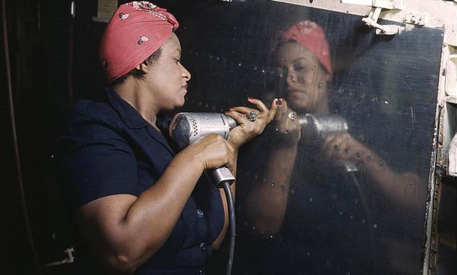 World War II women at work