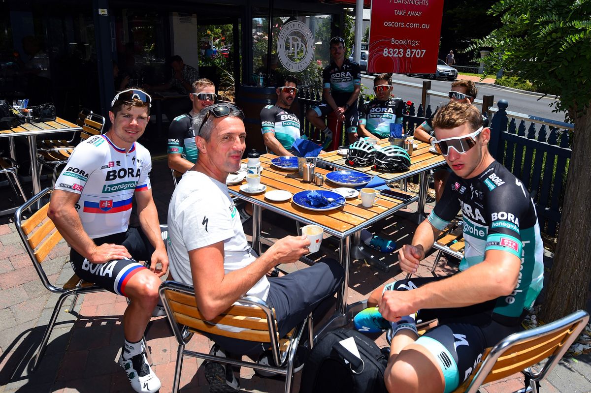 Bora-Hansgrohe riders relax in Australia
