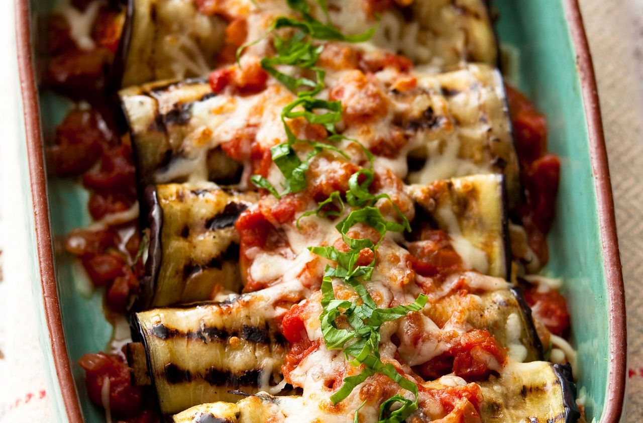 Mediterranean aubergines